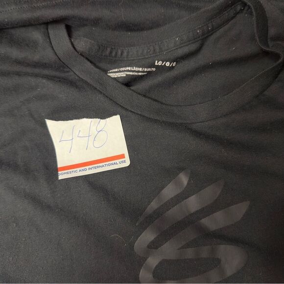 Golden State Warriors PG Steph Curry Basketball Under Armour Mens T-shirt large - Picture 6 of 6